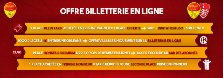 J15 : US Orléans – Stade Brestois 29, La Billetterie Est Ouverte ! – US ...